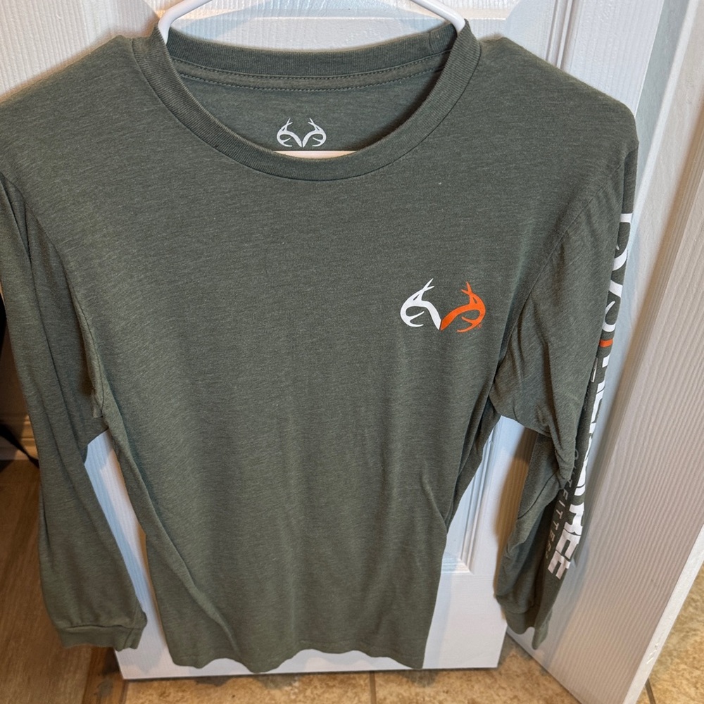 Realtree Olive Green Long Sleeve Shirt